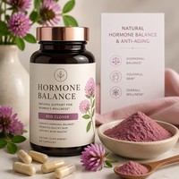 Approvisionnement direct usine : Extrait de Trèfle Rouge 8% 20% 40% Isoflavones Testé HPLC Poudre de Qualité Alimentaire