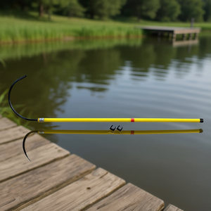 Anzuelo 099 BG de Largo Alcance, Amarillo con Punta Negra, para Pesca y Recuperación - Product Image 3