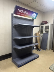 Estanterías de Supermercado, Exhibidores de Aperitivos y Papelería para Tiendas de Conveniencia, Exhibidores Curvos Iluminados para Tiendas Pequeñas y Tiendas de Bebés - Product Image 3