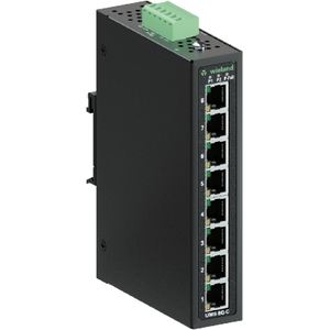 Wienet Ums 8G-C Industrial Ethernet <b>Switch</b> <b>8</b> <b>Port</b> Gigabit RJ45 Unmanaged Full Duplex Half Duplex 10 100 1000Mbps - Product Image 1
