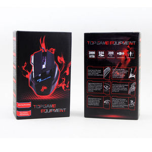 Chuột Chơi Game Có Dây 7D Đèn LED RGB 7 Màu Bện Nylon 1.5M Máy Tính Mới Nhất - Product Image 3