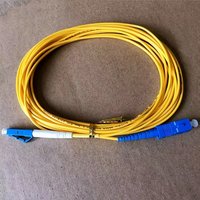 Kabel Fiber Optik LSZH Pre-terminasi Hot Sale, Kabel Patch Cord G657A1 SC APC ke SC APC, Fiber Jumper untuk Proyek FTTH