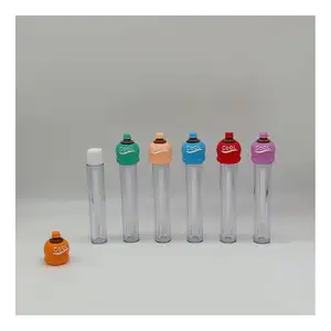 塑料管圆形唇彩涂抹器眼霜眼线笔包装洗手液管双果汁盒唇彩管