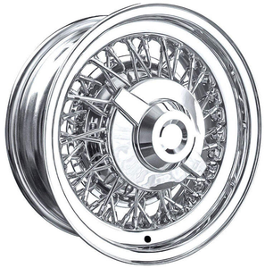 Nouvelles jantes à rayons en acier <span class=keywords><strong>Lowrider</strong></span> 13-20 pouces, entièrement chromées, 72 rayons, pour voitures classiques - Product Image 4