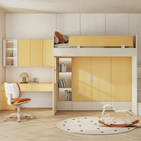 Armoires de cuisine et armoires encastrées de couleur crème scandinave personnalisées pour promoteurs et entrepreneurs immobiliers