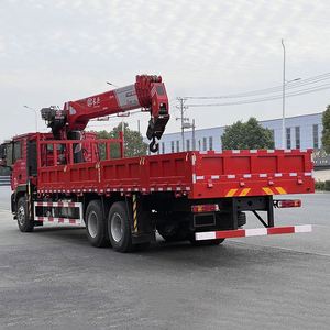 รถบรรทุกติดเครน Sinotruk TX 6*4 ขนาด 14 ตัน, รถเครนขนส่งแบบยกและบรรทุกเองได้, รับน้ำหนักได้มาก - Product Image 5