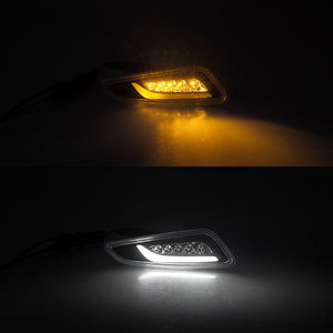 ไฟเลี้ยว LED สำหรับรถมอเตอร์ไซค์ยี่ห้อ Yongjin รุ่น <span class=keywords><strong>Vespa</strong></span> Spring <span class=keywords><strong>Sprint</strong></span> <span class=keywords><strong>150</strong></span> แบบดัดแปลง - Product Image 2