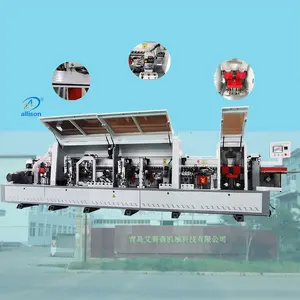 Woodworking Machinery Wholesale Edge Banding Corner Rounding Machine with pre-milling In Qingdao for High quality Furniture