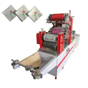 Kleur Print 14 Vouwen Tissue Papier Servetten Machines Fabrikant