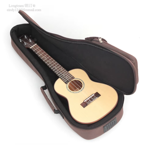 Sac rembourré pour ukulélé de 21 pouces et 23 pouces, sac de transport en nylon pour instruments, sac pour ukulélé et orgue électronique, sac pour guitare ukulélé - Product Image 2