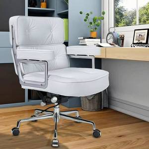Adjustable Convertible Extendable Revolving Robin for Office and Living Room <b>Leather</b> <b>Chair</b> - Product Image 5