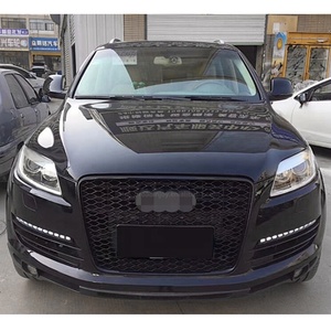 Grille avant de Style <span class=keywords><strong>RSQ7</strong></span> pour Audi Q7 SQ7 grille en nid d'abeille grille de pare-chocs avant en maille de lifting 2005-2015 - Product Image 5