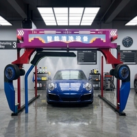 Équipement de lavage de voitures électrique entièrement automatique intelligent en acier avec une puissance de 1500W, caractéristiques écologiques, édition de luxe, garantie de 3 ans