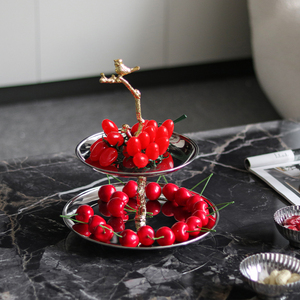 Khay kim loại hai lớp bán chạy với ý nghĩa lễ hội để trang trí nhà - Product Image 5