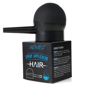 Aliver Wholesale Keratin Hair Fiber Powder Refill Bag Hair Growth Fiber Refill Bulk