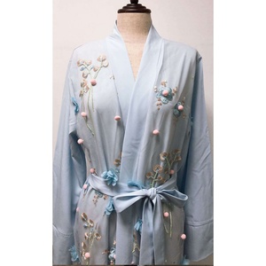 เดรสฮิญาบของชาวมุสลิมชุดเดรสฮิญาบของชาวมุสลิมเสื้อผ้าอิสลามปักลายได้อย่างสง่างาม - Product Image 6