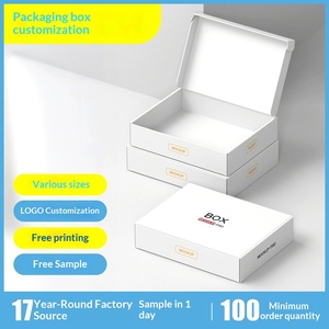Custom Zipper <b>Window</b> Gift Boxes for Jewelry Bags and Electronics - Product Image 5
