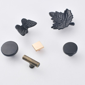 Poignée à un seul trou en alliage de zinc, durable, mini bouton de tiroir pour boîte à bijoux, boîte cadeau - Product Image 4