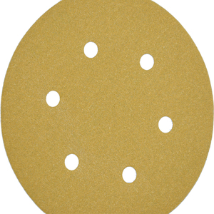 HOT 236U 5 "Papier abrasif automobile jaune 125 mm Disque de papier abrasif en oxyde d'aluminium Fabricant de disques abrasifs 5 pouces - Product Image 4