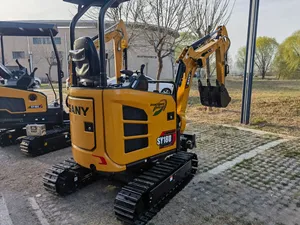 Mini-excavatrice SY18U 1,8 tonne, excavatrice hydraulique à chenilles à rotation zéro, godet de 0,04 m, moteur haute efficacité, profondeur de creusement maximale de 3550 mm - Product Image 3