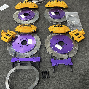 Nouvelle conception d'étrier de frein avant <span class=keywords><strong>V6</strong></span> à <span class=keywords><strong>6</strong></span> pistons et arrière à 4 pistons pour kit de freinage surdimensionné E90 pour Golf MK1 MK2 MK3 MK4 MK5 MK6 MK7 7.5 GTI - Product Image 4