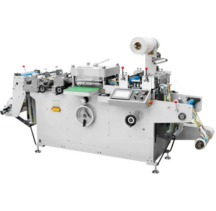 High speed Automatic hot stamping label flat bed die cutting machine