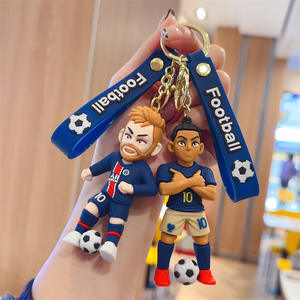 Llavero de Fútbol con Diseño de Camisetas de <span class=keywords><strong>Estrellas</strong></span> como Cristiano Ronaldo y <span class=keywords><strong>Messi</strong></span>, Pequeño Regalo para Fanáticos - Product Image 6