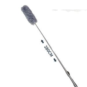 Brosse à poussière en microfibre <span class=keywords><strong>extensible</strong></span> et réglable, <span class=keywords><strong>plumeau</strong></span> en plume, brosse de nettoyage ménager pour la climatisation, les meubles de la voiture - Product Image 1