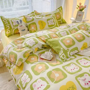 Manufacturer Wholesale Comfortable Children's Printing Multicolor bedding set