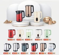 Chine Bouilloire électrique 2.5L à double paroi Voyage et mini-bouteille d'eau électrique pour l'hôtel et le ménage