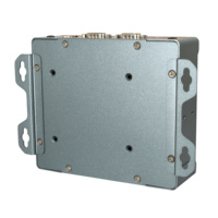 Mini PC Industrial sin Ventilador con 2 LAN, 2*COM, N100/N150/N305, 1*DDR4 16GB, 1*HD, 1*DP, 1*Type-C, 4*USB, X86, para Montaje en Riel DIN