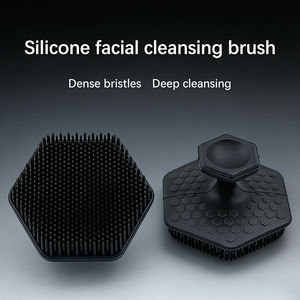 Cepillo Exfoliante Facial de Silicona <span class=keywords><strong>para</strong></span> Limpieza Profunda, Cepillo Limpiador Facial Manual - Product Image 2