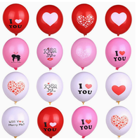 Ballons ronds en latex imprimés en sérigraphie 2 couleurs pour la Journée de la Terre