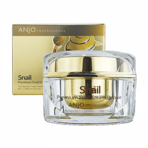 Crema Facial Premium ANJO Snail 50ml, Kbeauty Coreana, Blanqueadora, Nutritiva, Antienvejecimiento, Hidratante, Reafirmante, Mejora de Arrugas - Product Image 2
