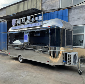 Camion de restauration rapide, chariot de café et boulangerie, remorque de vente ambulante Voros de haute qualité, <span class=keywords><strong>à</strong></span> <span class=keywords><strong>vendre</strong></span> - Product Image 6