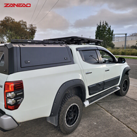 Capot de camionnette en alliage d'aluminium robuste avec porte-bagages pour GWM King Kong Cannon