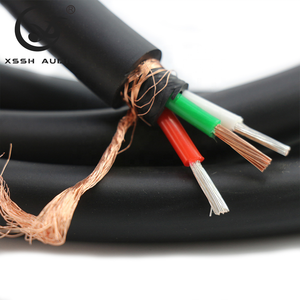 Câble d'alimentation <span class=keywords><strong>HIFI</strong></span> AC YIVO XSSH Audio <span class=keywords><strong>DIY</strong></span> OEM Hi-end FP-314AG noir en PVC 3 conducteurs OFC plaqué argent 13MM pour projecteur, voiture, applications électriques - Product Image 6