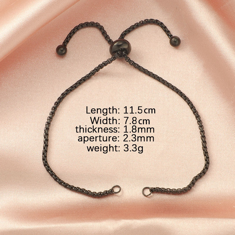 Black bracelet 1.8*11.5cm