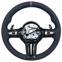   Volant F30 M Sport avec garniture en fibre de carbone pour F10 F20 F22 F32 F36 F80 M3 M4 M5 E90 E70 X5 Volant personnalisé