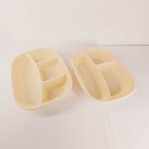 Récipient alimentaire avec couvercle <span class=keywords><strong>plateau</strong></span> d'emballage emballage alimentaire biodégradable coquille de palourde boîte <span class=keywords><strong>à</strong></span> <span class=keywords><strong>emporter</strong></span> de restauration rapide jetable - Product Image 5