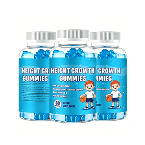 วิตามินกัมมี่เสริมแคลเซียม แมกนีเซียม ซิงค์ สำหรับเด็กและวัยรุ่น สูตรเพิ่มความสูง แบรนด์ OEM รับผลิตภายใต้แบรนด์ของคุณ - Product Image 1