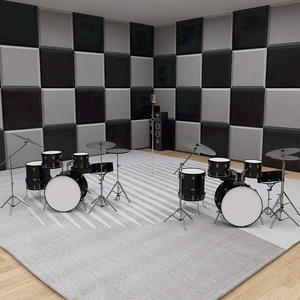 Paneles Acústicos <span class=keywords><strong>de</strong></span> Espuma para <span class=keywords><strong>Estudio</strong></span> <span class=keywords><strong>de</strong></span> Grabación, 90% <span class=keywords><strong>de</strong></span> Reducción <span class=keywords><strong>de</strong></span> Ruido, Bloque <span class=keywords><strong>de</strong></span> Esponja Insonorizante, Algodón <span class=keywords><strong>de</strong></span> <span class=keywords><strong>Aislamiento</strong></span> Acústico para <span class=keywords><strong>Estudio</strong></span> - Product Image 4