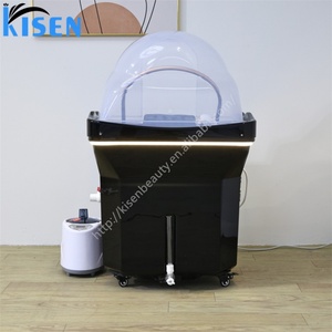 Kisen Fashion Salon Head Spa Portable Shampoo Basin with 60L tank Light Water <b>Heater</b> Fumigated Dome Golden Arch - Product Image 6