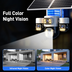 20MP 4G <strong>Solar</strong> Security Camera 24H Recording 12X Zoom <strong>3</strong>- PTZ 4G SIM Wireless <strong>Solar</strong> Camera Auto Tracking E-sim CCTV 20MP 10K - Product Image 2