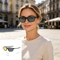 Lunettes de soleil sportives ultra-légères, confortables et intelligentes pour hommes et femmes, multifonctionnelles, changeantes de couleur, adaptées à toutes les conditions météorologiques.