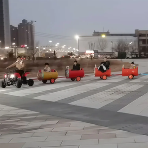 Tren Infantil sin Rieles con Forma de Barril de Petróleo, con Luces LED y Música para Parques de Diversiones, Centros Comerciales y Áreas de Juegos al Aire Libre - Product Image 3