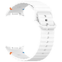 Bracelets de montre intelligents respirants, bracelet en silicone durable pour Samsung Galaxy Watch 8, bracelet de montre en caoutchouc