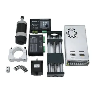 2020 Promotie Diy Spindel ER11 Hoge Snelheid Dc 500W 100vDC Of 220V Ac Spindel MACH3 Snelheid/Kan ook Handmatig Worden Aangepast Voor Cnc