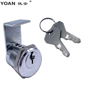 Haute qualité porte armoire boîte aux lettres cadenas casier serrure à came avec 2 clés tubulaires approvisionnement en gros - Product Image 2