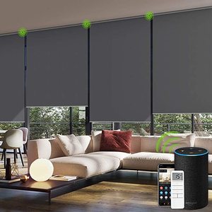 Alexa — <span class=keywords><strong>stores</strong></span> roulants automatiques, système Google home intelligent, avec application et télécommande, vente en gros, - Product Image 6